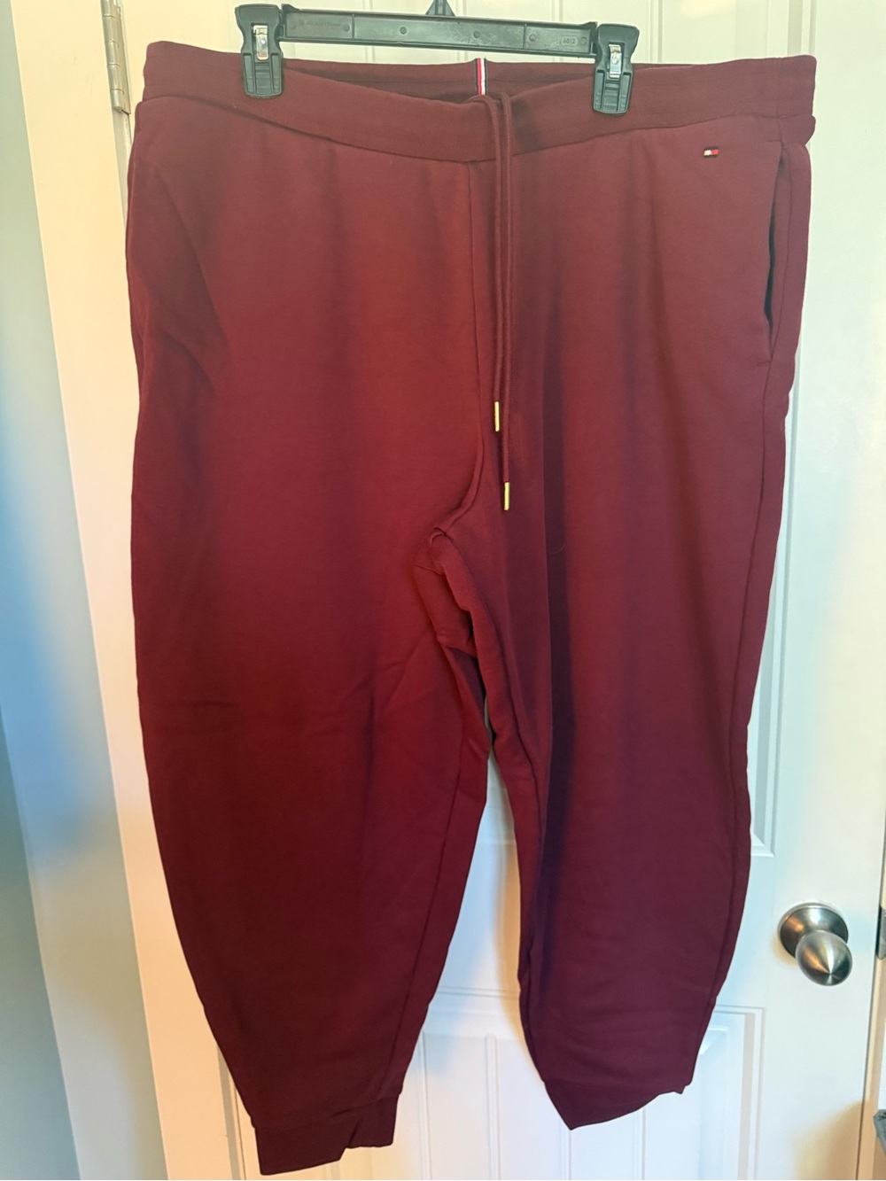 Tommy Hilfiger Women’s Maroon Jogger Pants